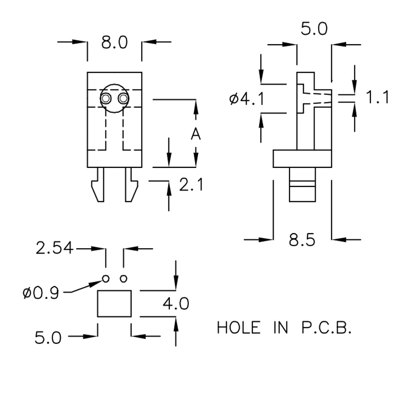 LED Lens Holder LS-LD10Y